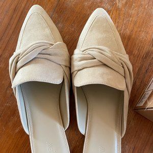 J.Crew Khaki Loafer Mules | Size 12